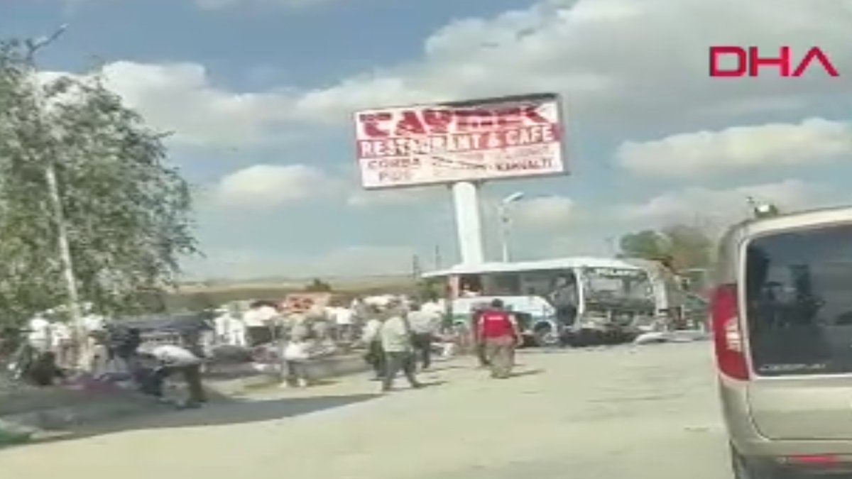 Ankara’da halk otobüsü ile kamyon çarpıştı: Çok sayıda yaralı var