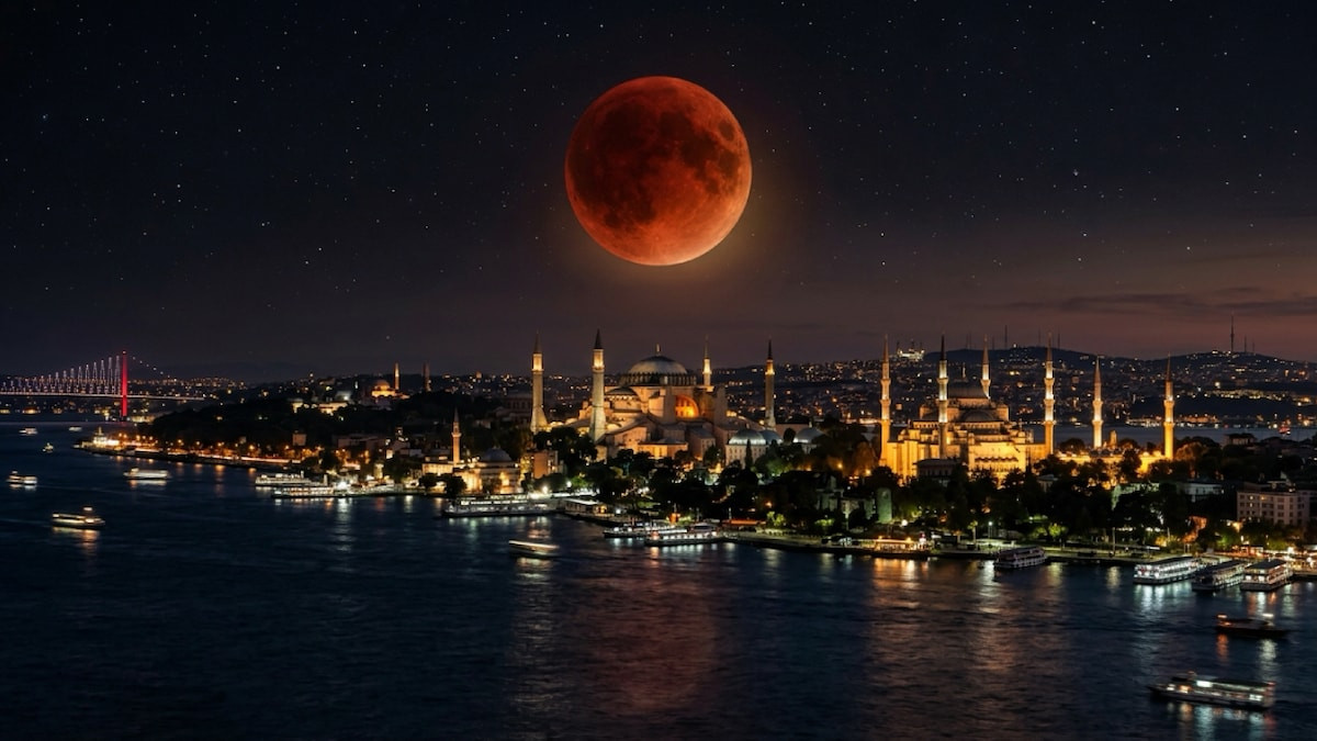 Ay kızıla bürünecek: 28 Ağustos Kanlı Ay Tutulması Türkiye’den izlenebilecek mi?