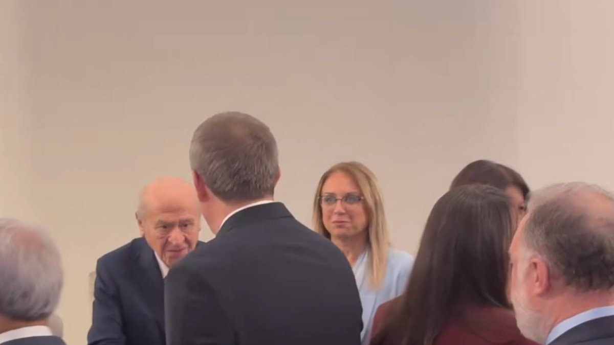 DEM heyeti, Devlet Bahçeli’nin yanına geldi