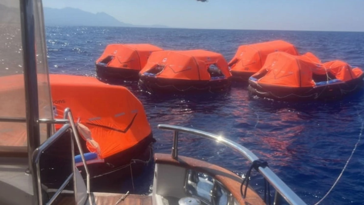 Girne’deki gemi kazasında kayıplar aranıyor