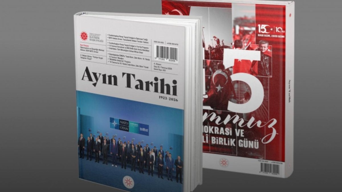 İletişim Başkanlığınca hazırlanan “Ayın Tarihi” dergisi yayımlandı