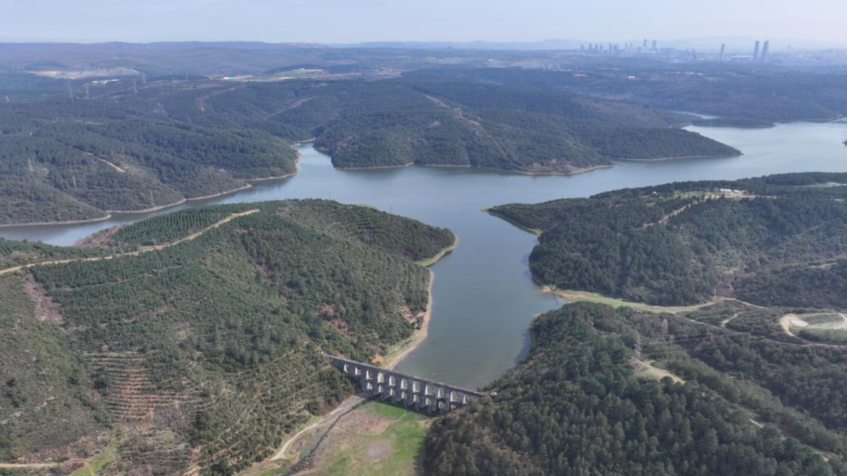 İstanbul barajlarında doluluk oranı yüzde 48,13’e geriledi
