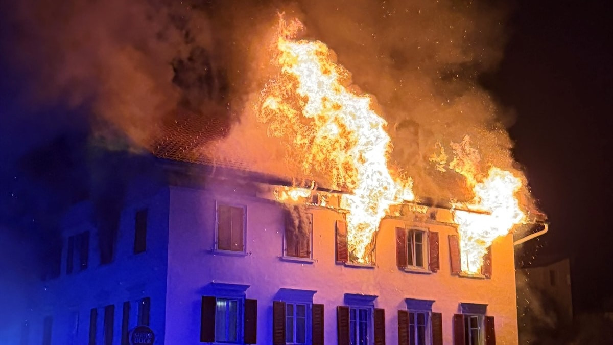 İsviçre’de restoranda yangın: 8 yaralı 5 kayıp