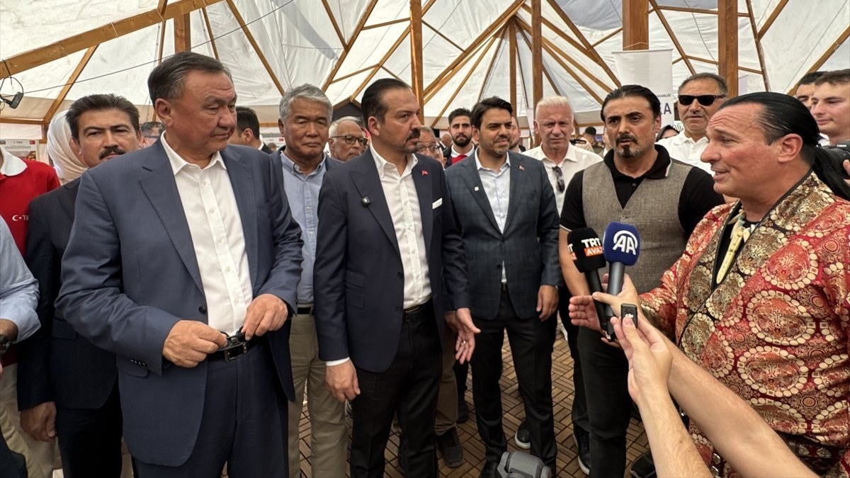 Macaristan’da Büyük Hun-Türk Kurultayı’nda TİKA çadırı yoğun ilgi gördü