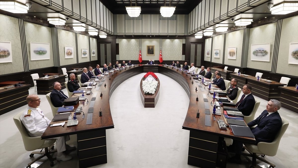MGK, Cumhurbaşkanı Erdoğan başkanlığında toplandı