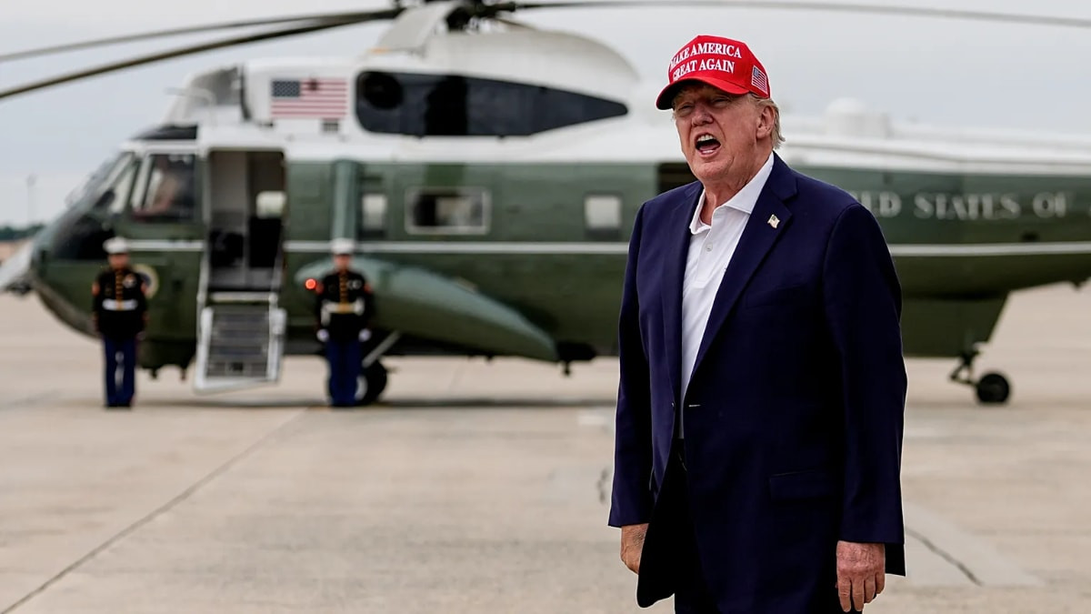 Trump, Hürmüz Boğazı’nı “ABD toprağı” olarak gösteren bir görsel paylaştı
