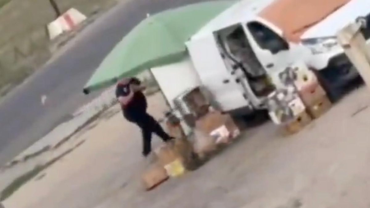 Ukrayna’da sebze satıcısı, Rus ‘drone’unun hedefi oldu