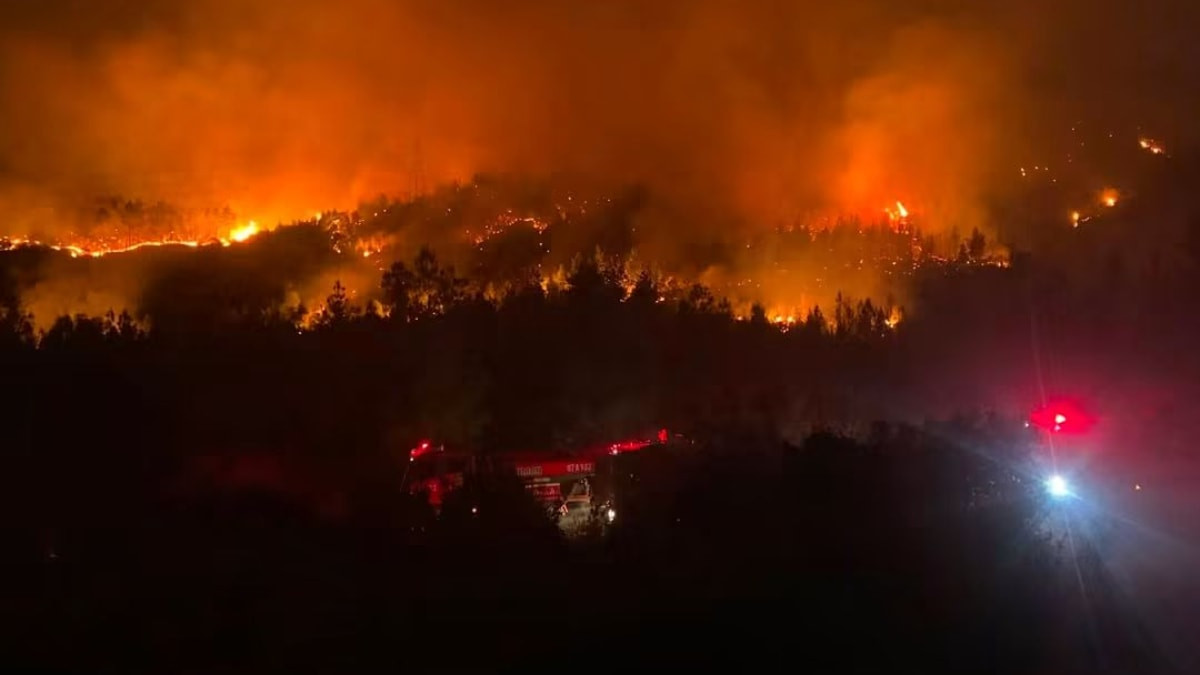 Antalya’nın Serik ilçesindeki yangının enerjisini düştü