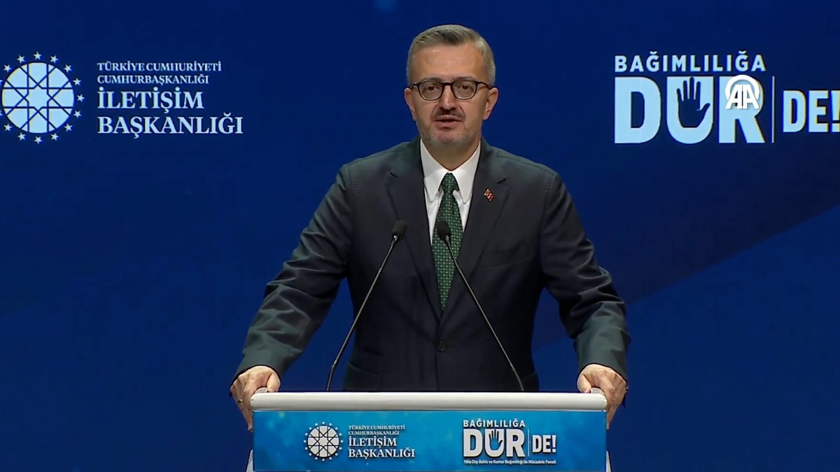 Burhanettin Duran: Gençlerimizi sanal bahis alışkanlığıyla baş başa bırakmayacağız