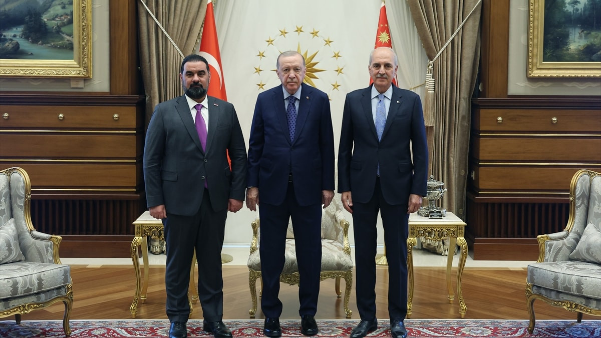 Cumhurbaşkanı Erdoğan, Irak Temsilciler Meclisi Başkanı’nı kabul etti