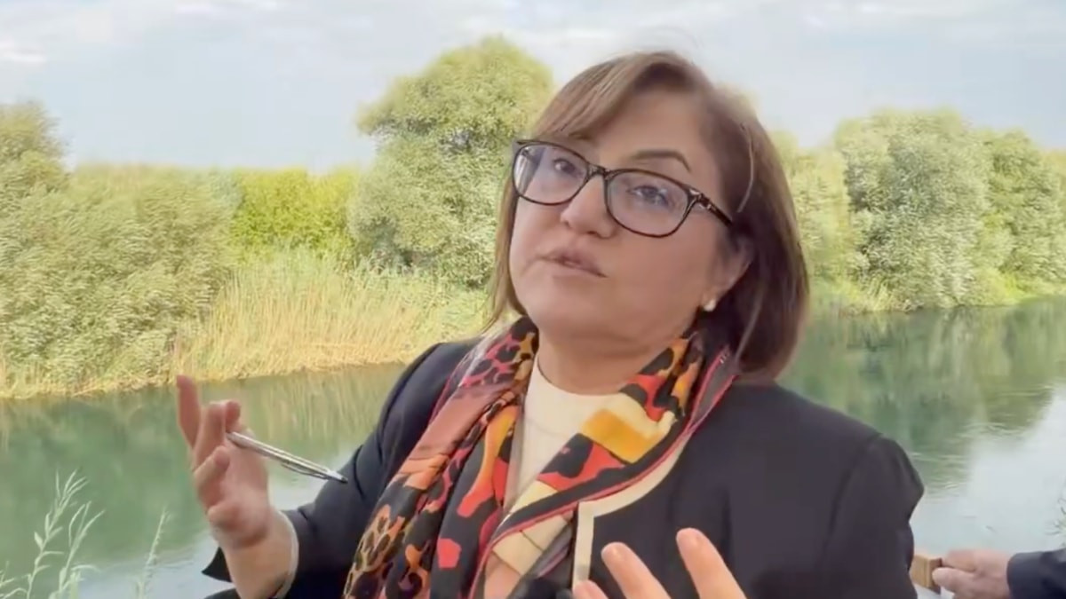 Fatma Şahin, Karkamış Kuş Cenneti’nde incelemelerde bulundu: Şuraya bakınca dilim tutuluyor