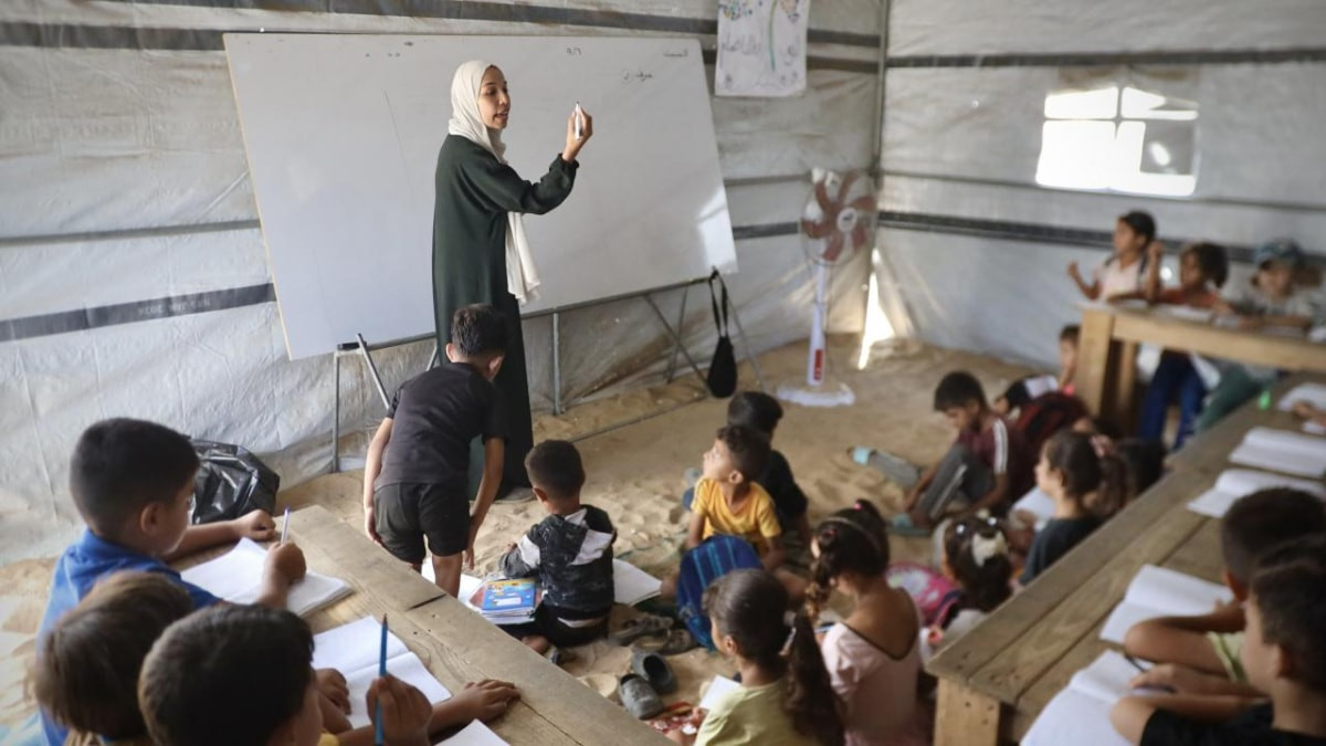 Gazze’de öğrenciler bir eğitim yılına daha İsrail’in soykırım saldırılarının gölgesinde giriyor