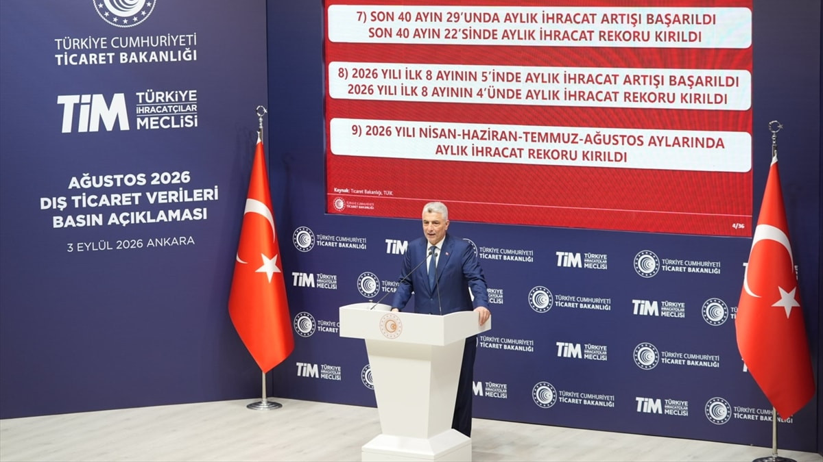 Ömer Bolat: En yüksek ağustos ayı ihracatına ulaştık