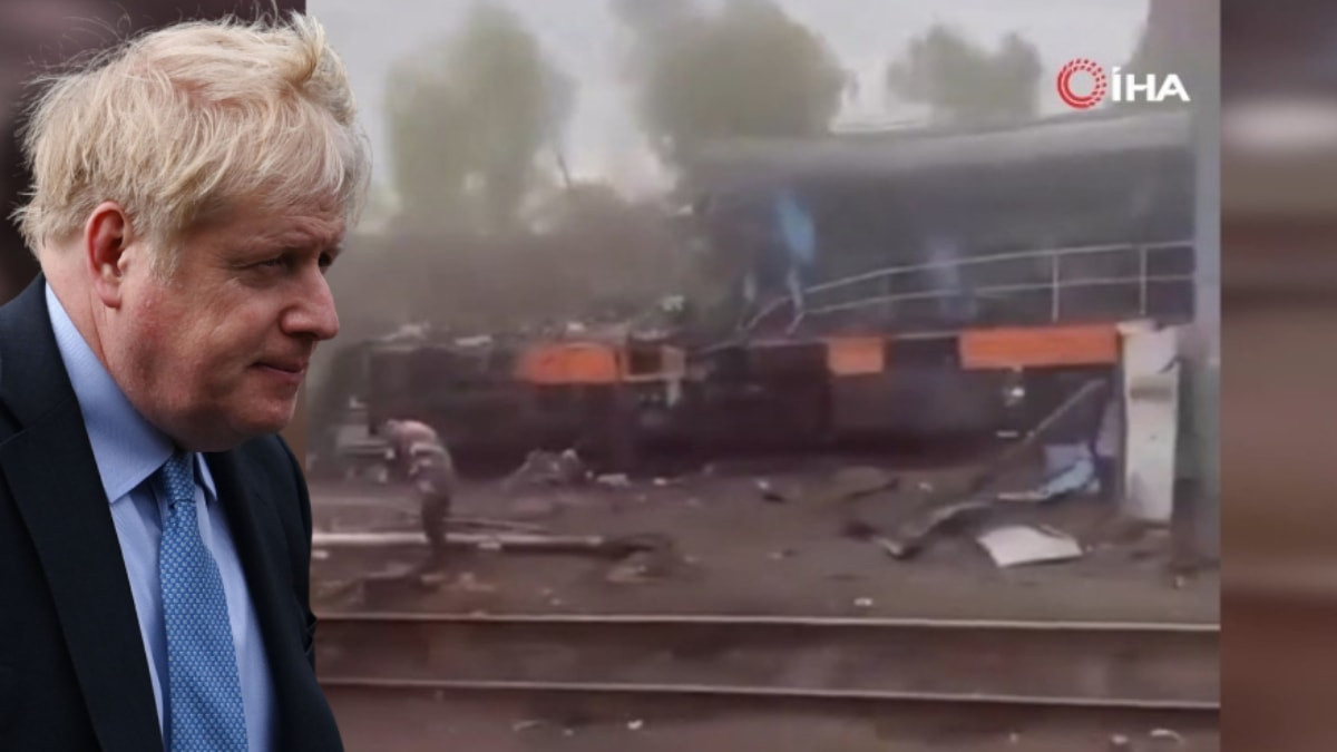 Rusya, eski İngiltere Başkanı Johnson’ın bulunduğu tren hattını vurdu