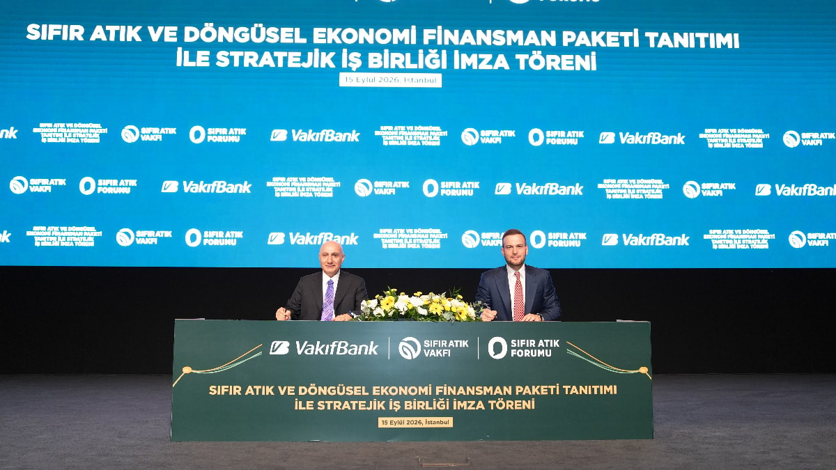 Sıfır Atık ve döngüsel ekonomi dönüşümüne Cumhuriyet tarihinin en büyük finansman desteği